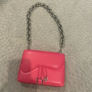 Dior pink mini bag